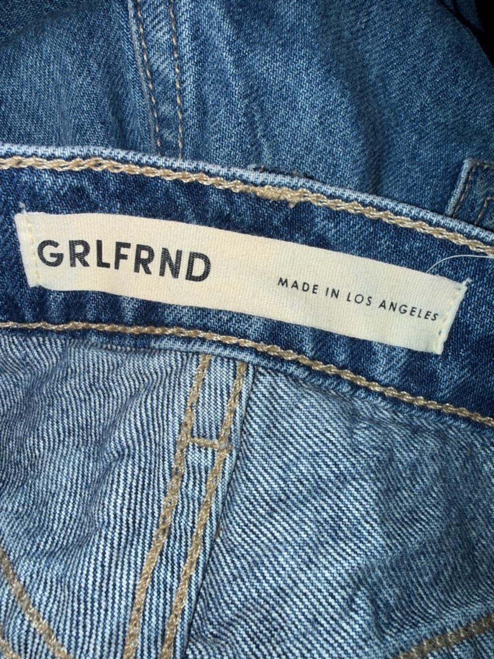 GRLFRND Cassidy Mid Rise Straight in Runyon Canyon Size 26 - Picture 2 of 8